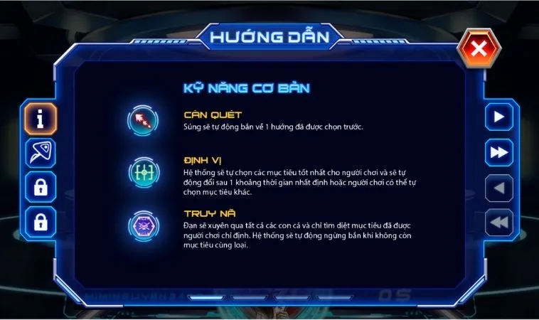 Hướng dẫn chơi Bắn Cá Men In Black 58Win