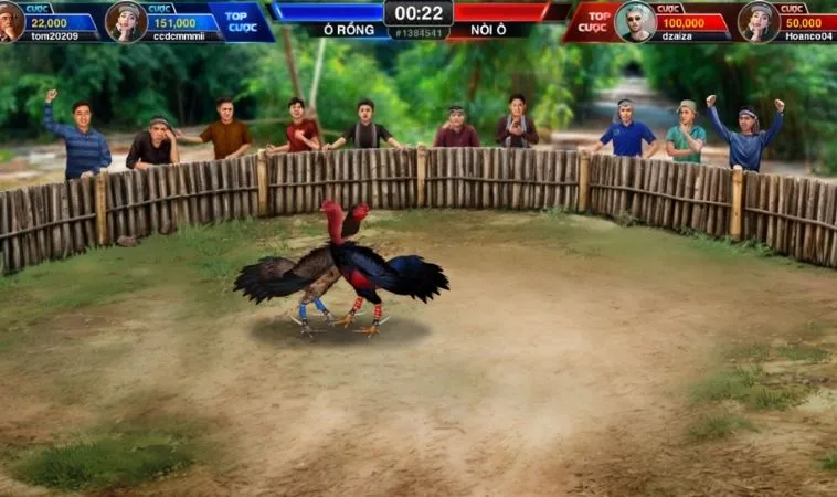 Giao diện chơi Đá Gà 3D 58Win