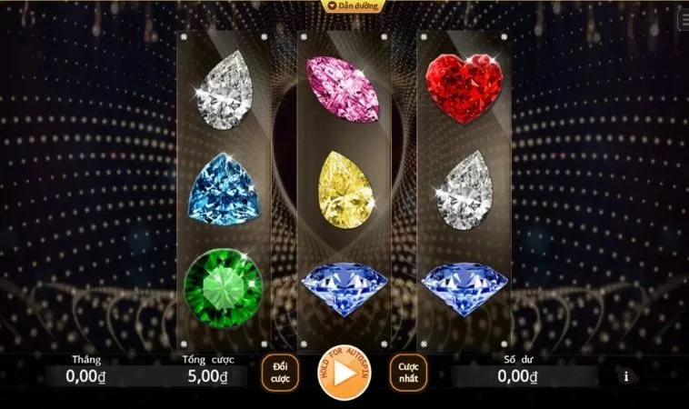 Giao diện chơi Nổ Hũ Kim Cương 58Win